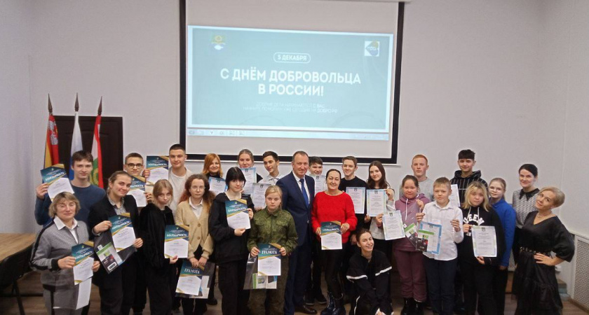 Варвара Мерзликина из Зеленоградской средней школы становится волонтёром года