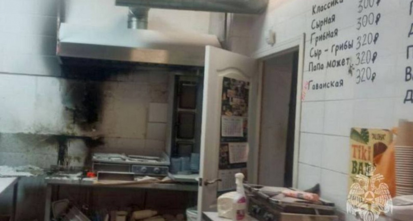 Сотрудница спасла кафе в Балтийске от пожара