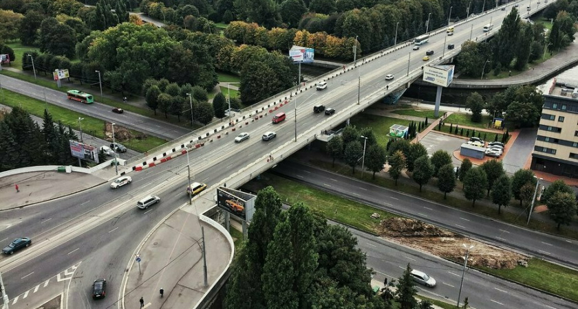 В 2024 году власти Калининграда планируют вновь ремонтировать эстакадный мост