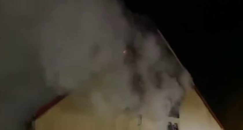 Один из лучших домов культуры в Калининградской области сгорел. Страшный пожар (ВИДЕО)