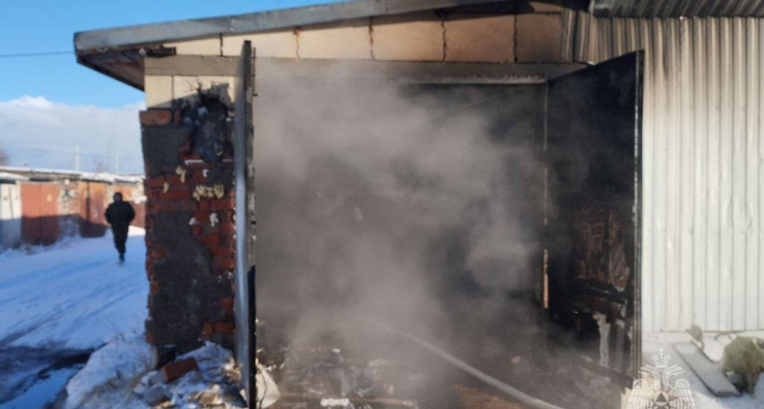 Чуть все не взлетело на воздух! В одном из гаражей в Калининграде случилось внезапное возгорание