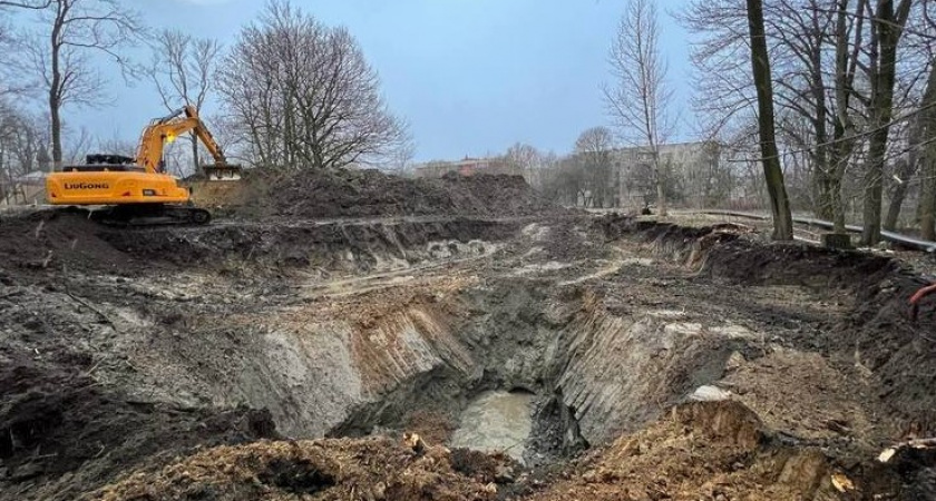 В калининградском зоопарке образовался целый карьер. Что случилось
