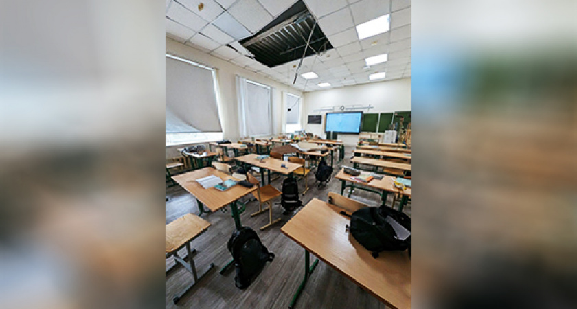 Такого не ожидал никто: в одной из московских школ потолок рухнул прямо во время урока. Удалось ли уцелеть школьникам