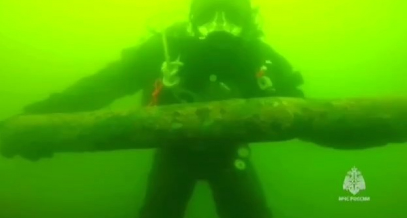 В сети появилось видео работы саперов рядом с пляжем в Балтийске (ВИДЕО)