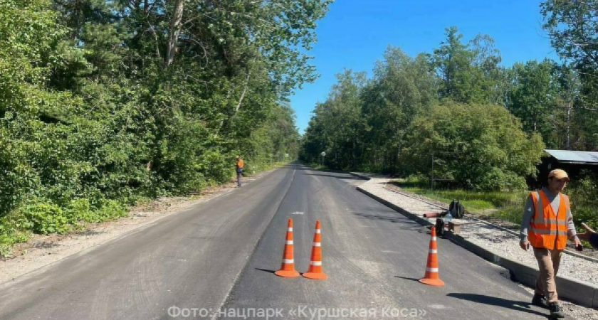 Национальный парк "Куршская коса" просит водителей изменить маршрут: часть дороги к границе перекрыта