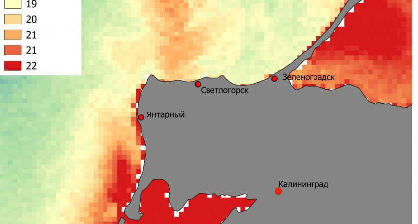 На каком пляже региона самая теплая вода в море