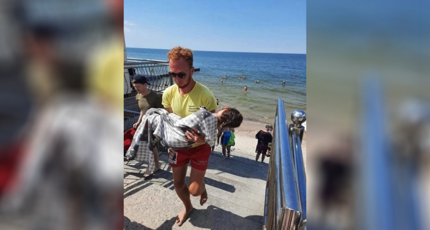 Жара принесла и проблемы: на пляже в Зеленоградске стало плохо ребенку. Подробности