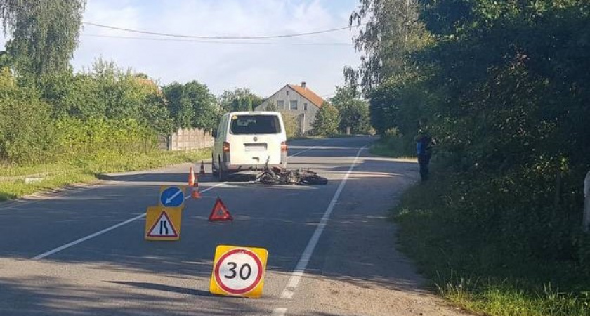 На трассе в Гурьевском районе произошло ДТП с участием 16-летнего мотоциклиста. Причины и последствия