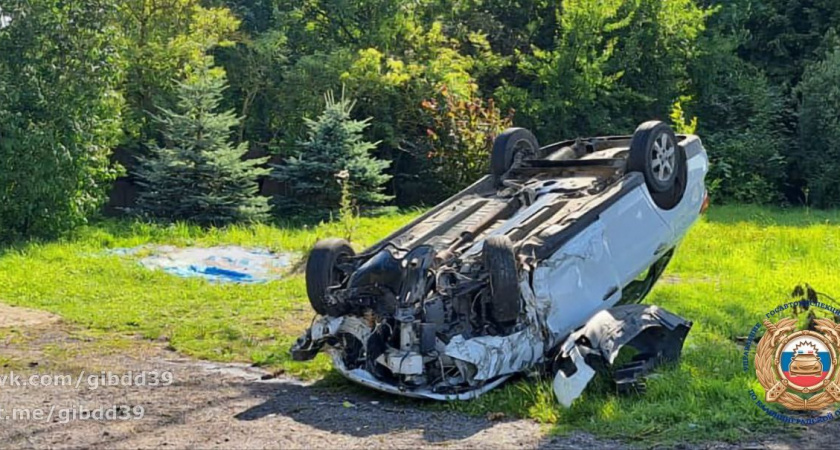 На трассе Калининград-Балтийск произошло  ДТП. Что стало причиной происшествия 