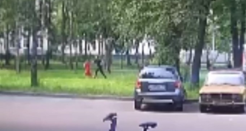 Неадекват выхватил ребенка прямо из рук матери средь бела дня. Жуткие кадры с места происшествия и подробности (ВИДЕО)