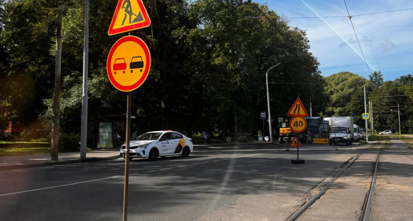 Ноу-хау на дороге от администрации Калининграда: что новое будет на пешеходном переходе