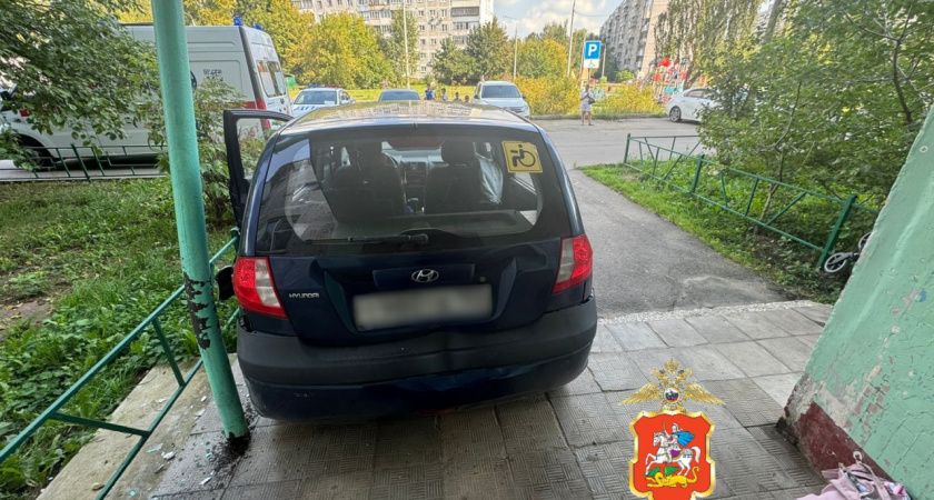 Перепутала педали и наехала выходившую из подъезда мать с младенцем. Шокирующее ДТП попало на (ВИДЕО)