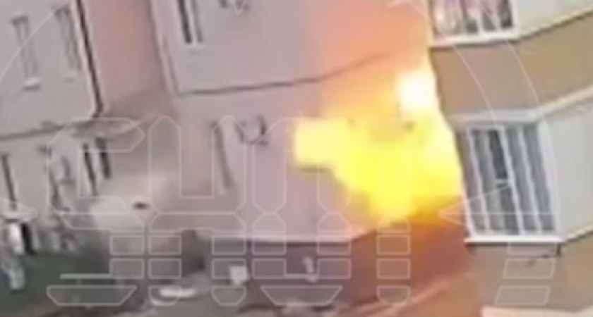 Трагедия на улице Гагарина: Нам удалось найти видео взрыва газа в квартире, 26-летний житель Кизилюрта серьёзно пострадал