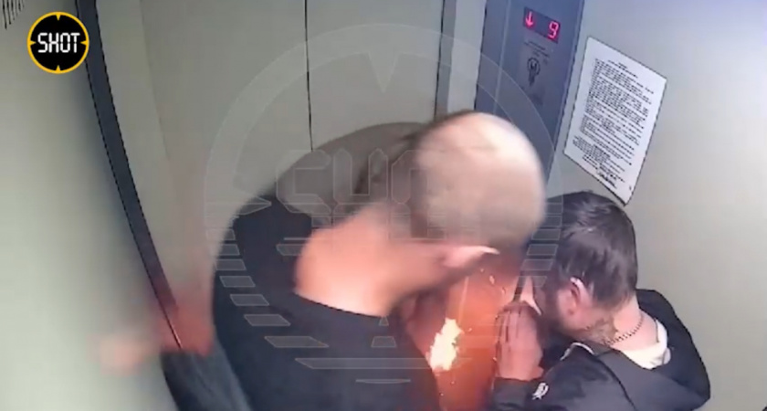 В Кирове троица «богатырей навеселе» решила развлечься весьма опасным образом: инцидент попал на камеру наблюдения