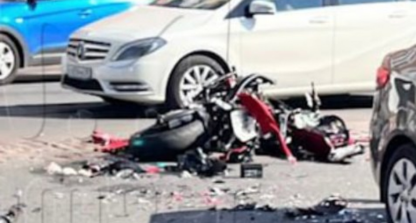 Трагедия у ТЦ "Европа": байкер скончался после аварии с "Киа"