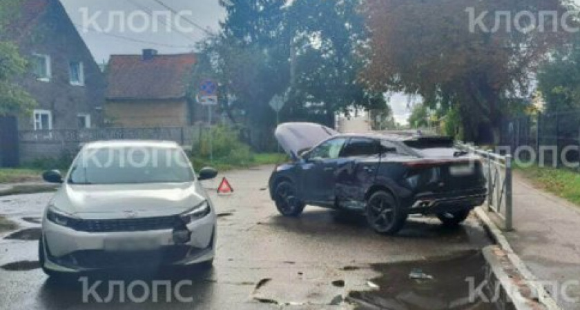 Подросток пострадал в ДТП на улице Свердлова в Калининграде