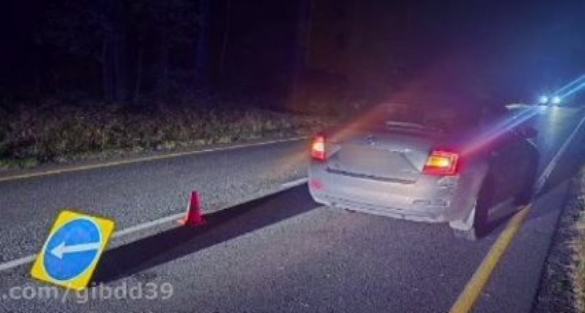 Роковой обгон: Столкновение легковушки и мотоцикла на трассе Калининград-Балтийск