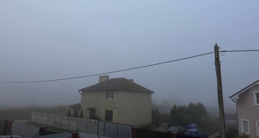 Туман в Калининграде задержал десятки рейсов и затруднил движение