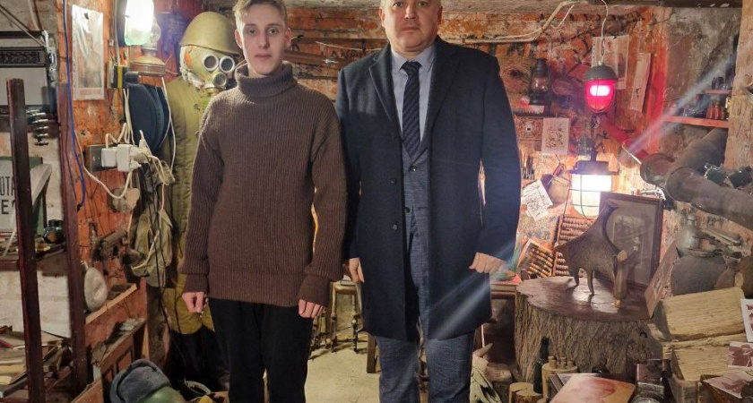 Школьник организовал музей «Подвальчик с историями», который заметили в министерстве по культуре и туризму Калининградской области 
