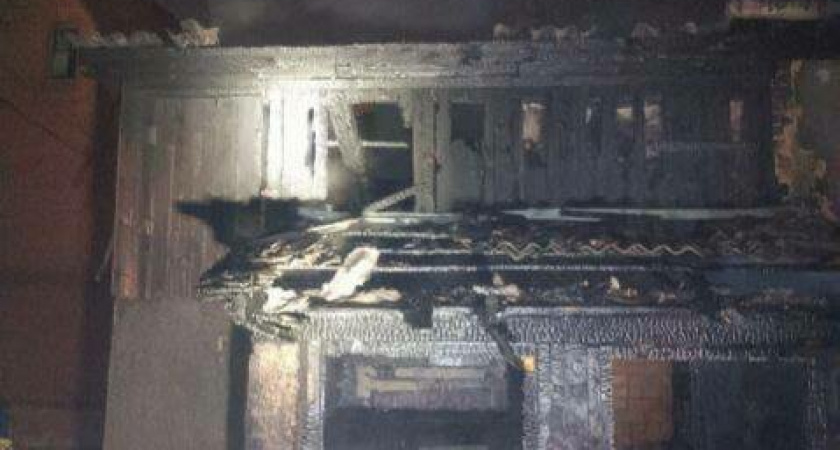 В Правдинском районе во время пожара погиб человек 