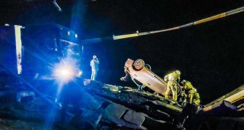 Названа предварительная причина обрушения автомобильного моста в Крыму