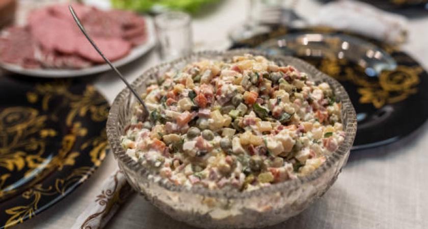 Сколько будет стоить салат Оливье в 2024 году 