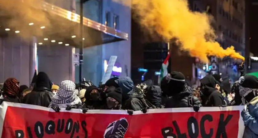 Поджоги и столкновения охватили Монреаль: Протесты против НАТО привели к хаосу