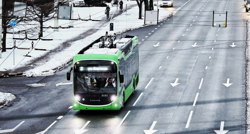 В Калининграде на маршруты вышли новые долгожданные троллейбусы «Синара»