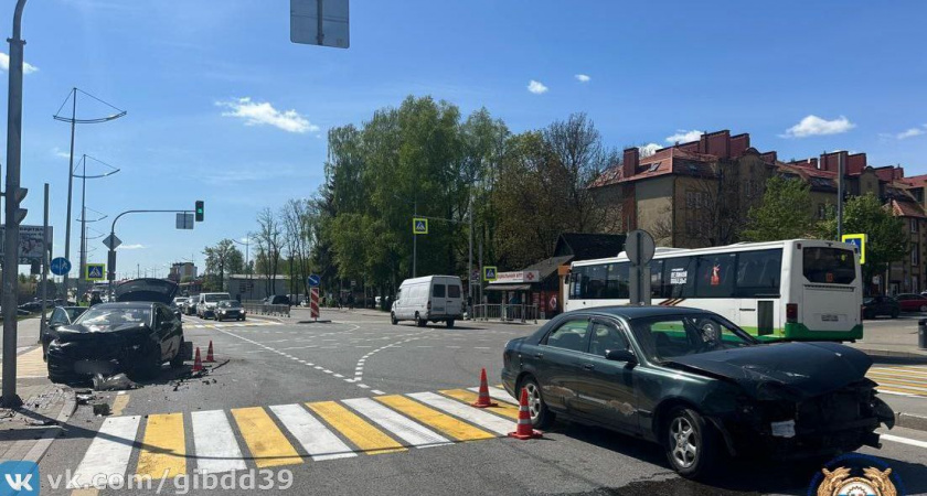 Еще одно первомайское ДТП , теперь в Гурьевске. Серьезно пострадали дети
