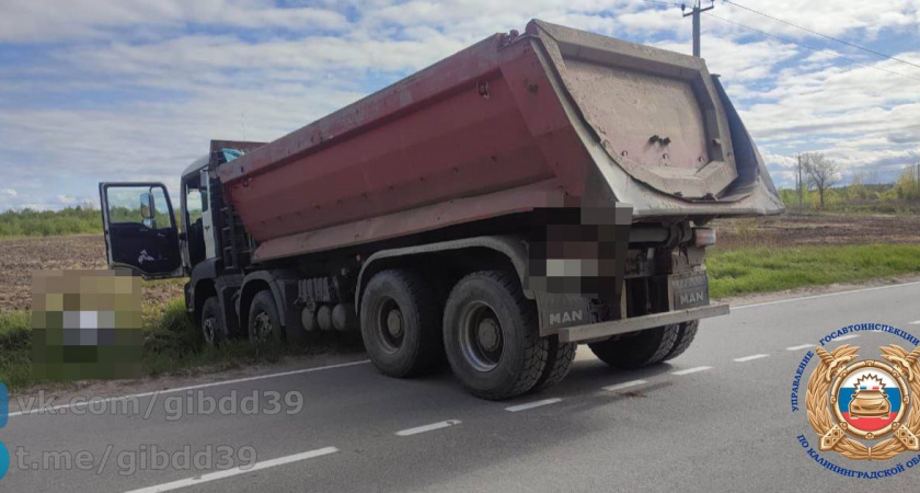 На трассе в Зеленоградском районе погиб водитель фуры: полиция выясняет причины трагедии
