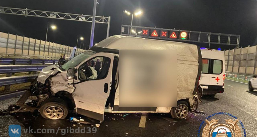 Авария на Северном обходе в Калининграде: столкнулись два автомобиля, есть пострадавшие