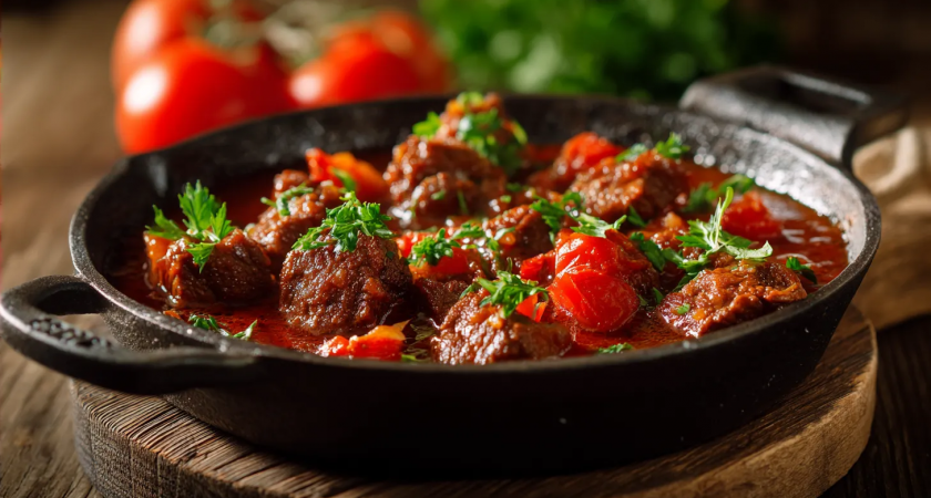 Секрет вкусной поджарки по ГОСТу: советский рецепт сочной свинины для семейного застолья