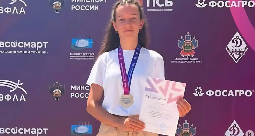 Юная калининградская легкоатлетка стала победительницей всероссийского турнира в Краснодаре