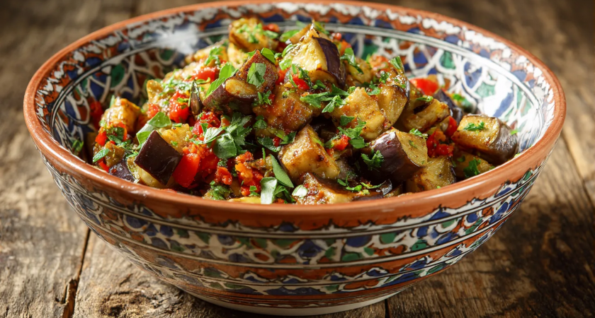 Самая вкусная закуска лета: баклажаны по-восточному в кисло-сладком соусе к мясу и картошке