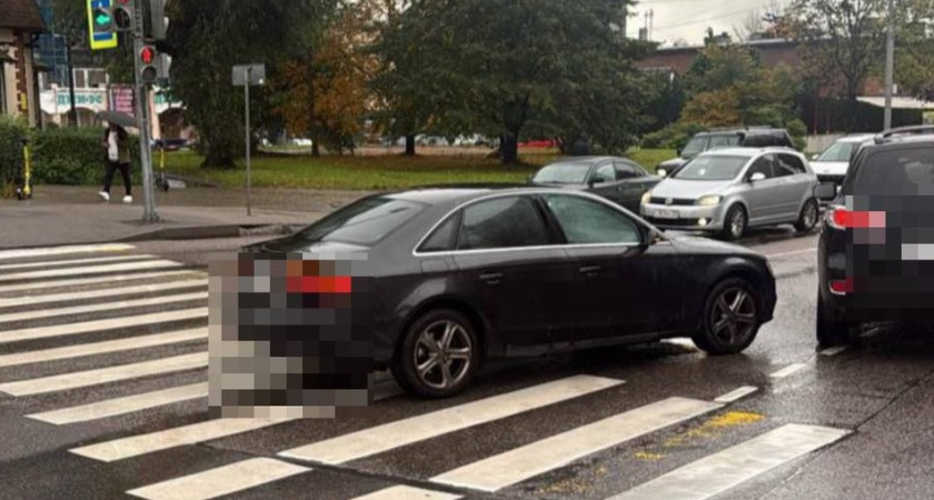 На перекрёстке Фрунзе и Литовского в Калининграде 9-летний мальчик оказался под колесами авто на пешеходном переходе