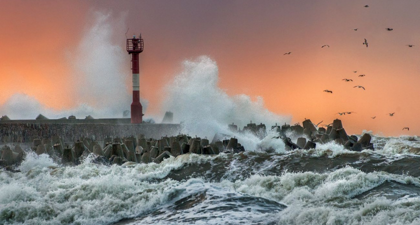 Штормовое предупреждение: побережье Балтийского моря охватит ветром до 20 м/с — в какой половине дня будет усиление