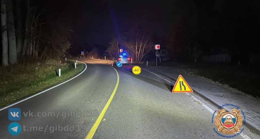 Мгновенье — и автомобиль снесло с дороги: трагическая авария на трассе Гвардейск-Славск