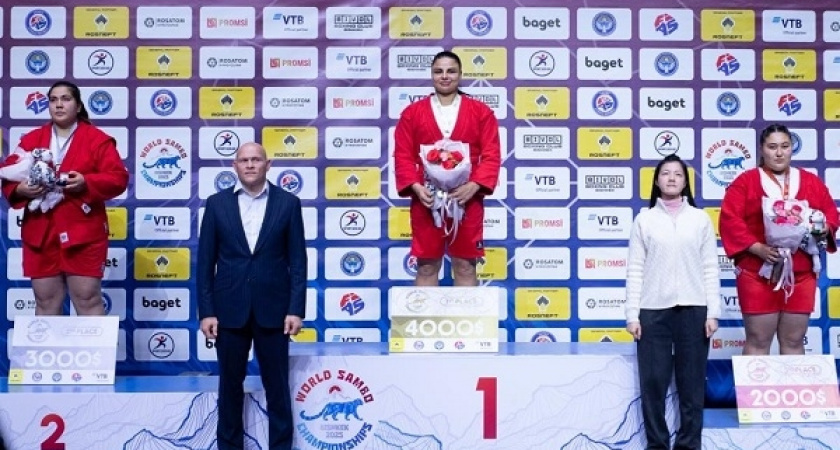 Калининградка взяла золото на чемпионате мира по самбо