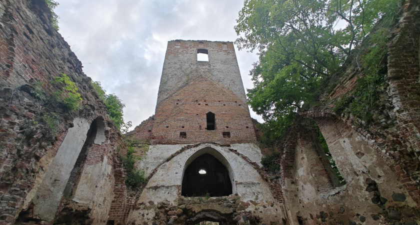 В Калининграде выставили на продажу замок Заалау: во сколько оценили руины 14 века