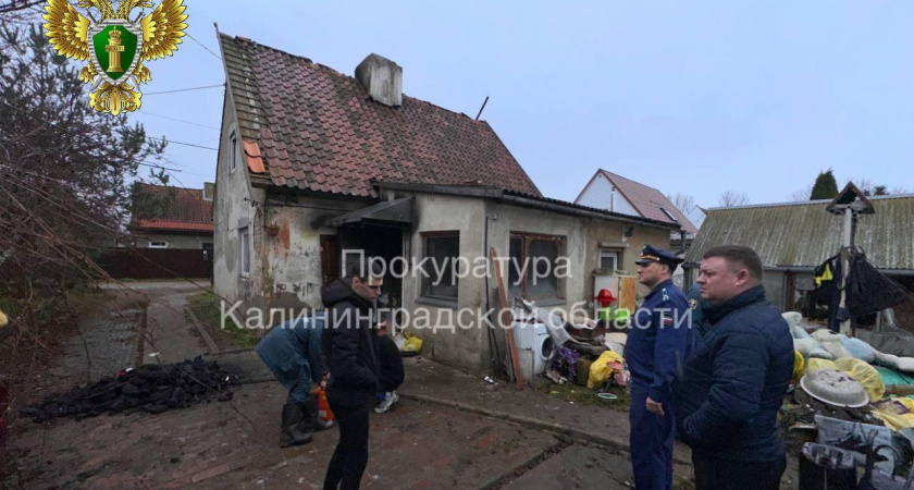 Мать погибшего в Советске при пожаре 8-летнего мальчика уговорила медиков отпустить ее на похороны