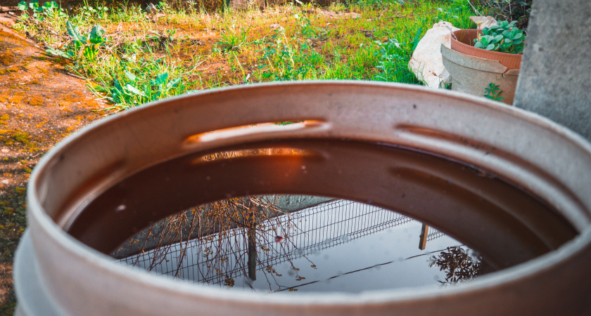 Как дачники спасают бочку от разрыва зимой: проверенный способ «с палкой»