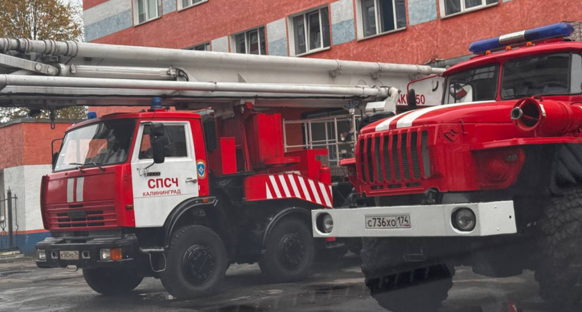 В Калининграде при пожаре в жилом доме утром 27 ноября погиб мужчина