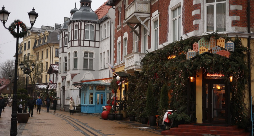 Зеленоградск и Светлогорск вошли в топ-5 самых популярных малых городов России для зимнего отдыха