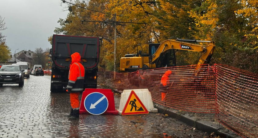 В Калининграде надолго закроют ключевую улицу: капремонт растянется до весны 2026