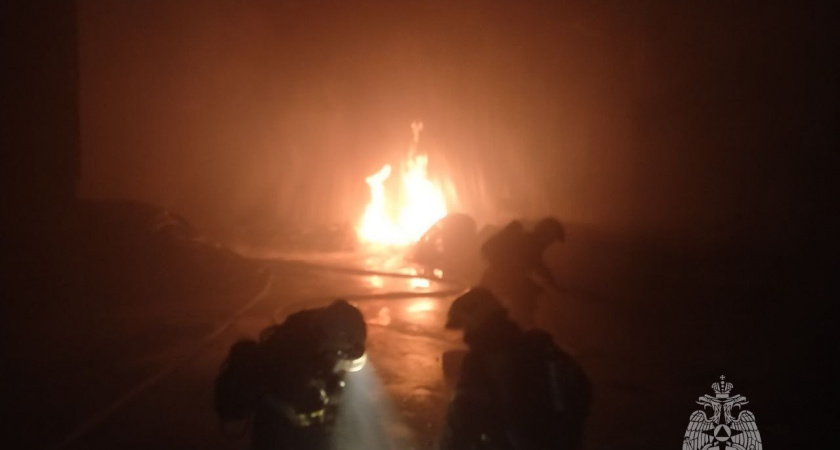 1400 "квадратов" в огне: как МЧС спасало Калининград от взрыва на складе с едой