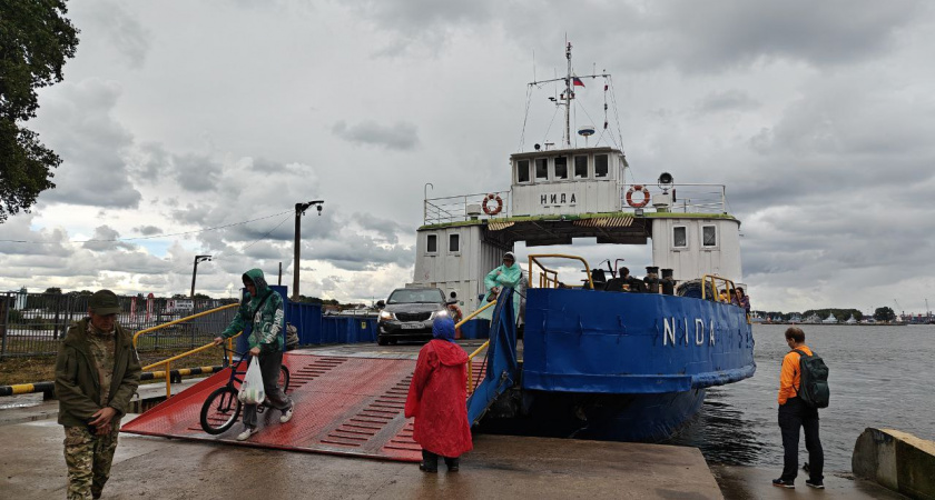 В Калининградской области с 10 января подорожает паром на Балтийскую косу