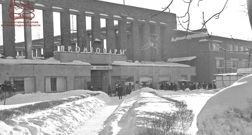 Калининград в деталях: в архиве показали каким был «Эпицентр» в 1980-е до эпохи торговых центров