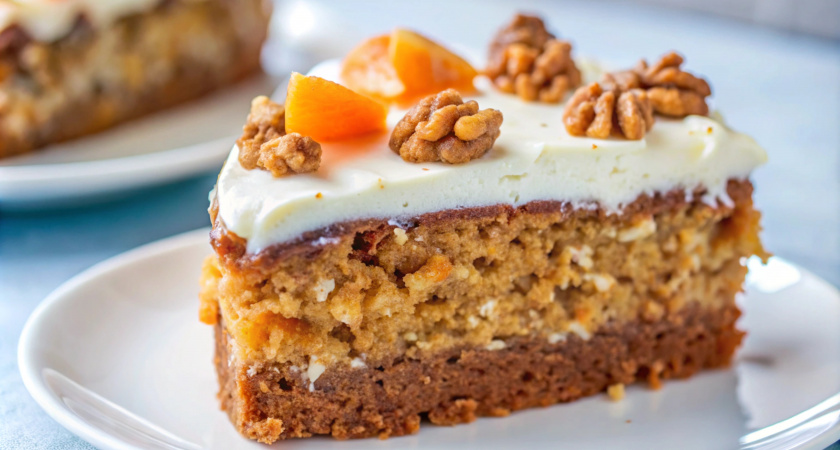 Беру морковь, смешиваю с тестом — и в духовку: простой рецепт пряного морковного пирога. Родных за оши не оттащишь