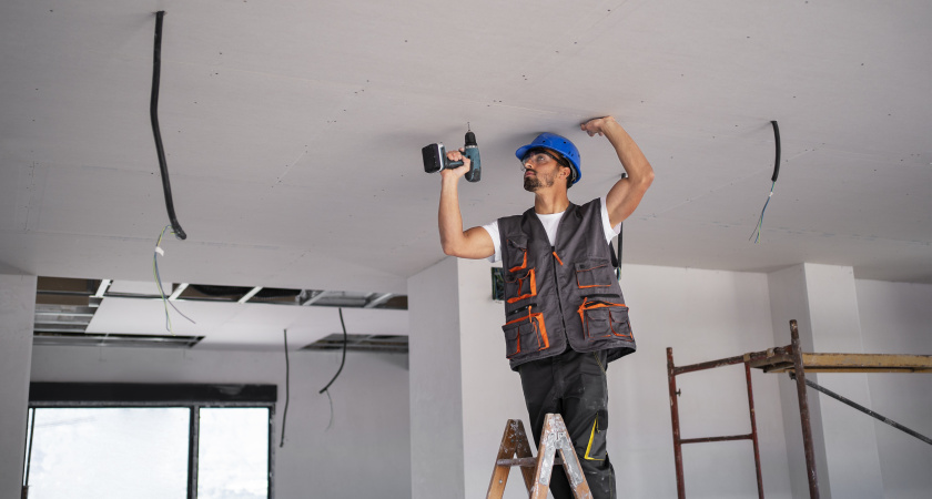 Потолок стал главным акцентом интерьера в 2026: дизайнеры назвали тренды, которые вытесняют натяжные решения