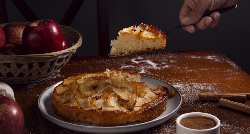 Знаменитый яблочный пирог "3 стакана": бабушкин рецепт из старой тетради - запишите себе, чтобы не потерять